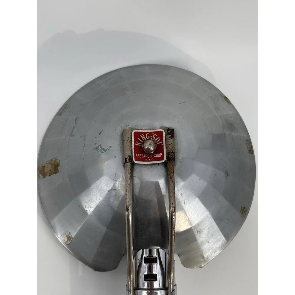 Vintage Heiland Research Corp Chrome Flash Star Wars‎ Lightsaber King Sol